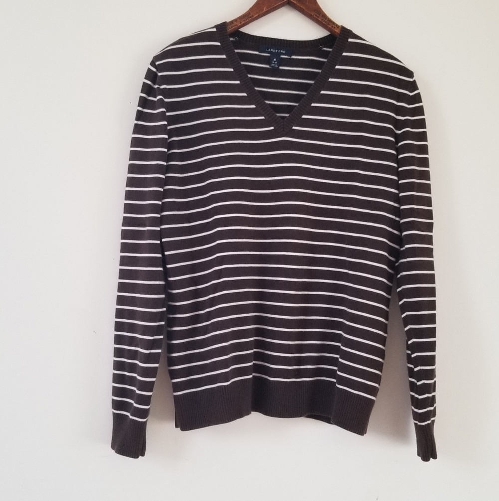 Lands' End striped Longsleeve Top